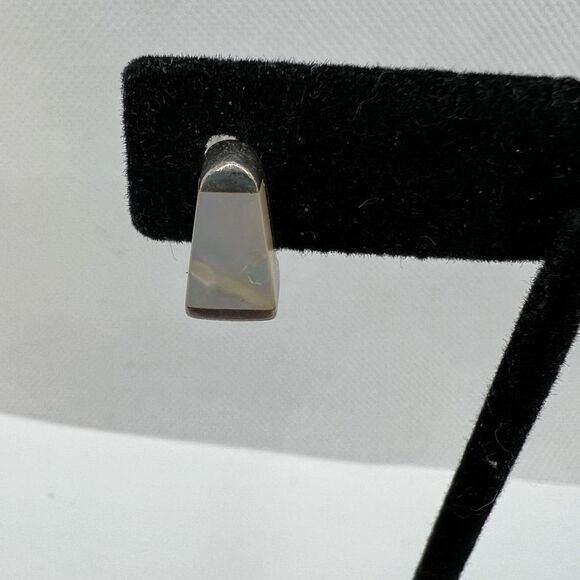 Thai Sterling Silver 925 Post Earrings - Picture 3 of 8